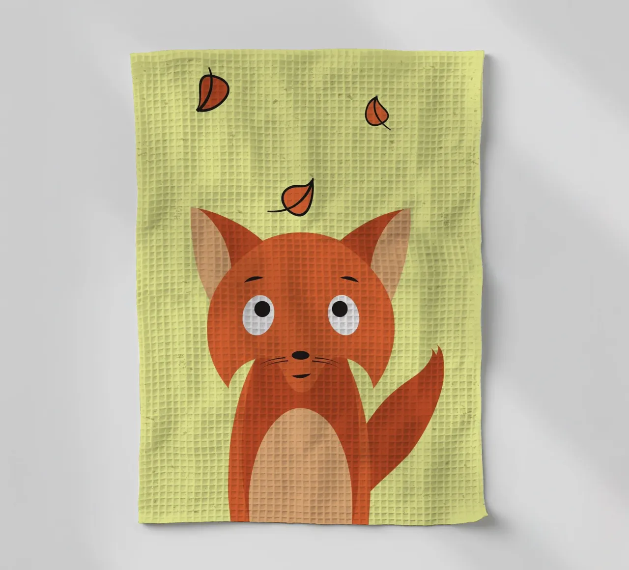 fuchs tea towel by Alina