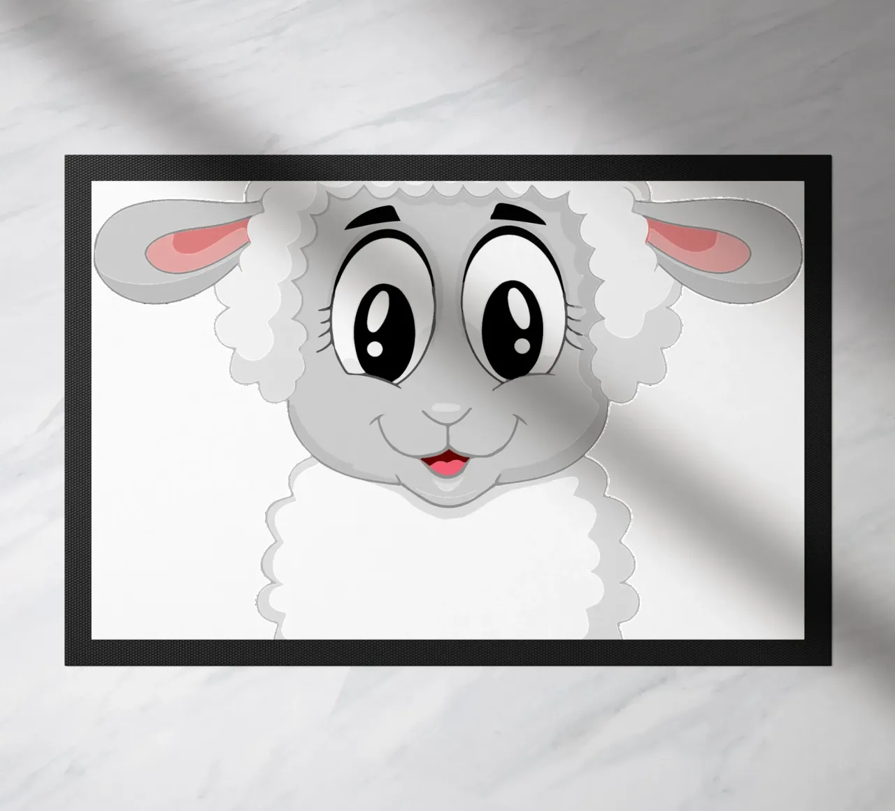 schaf deurmat van Alina