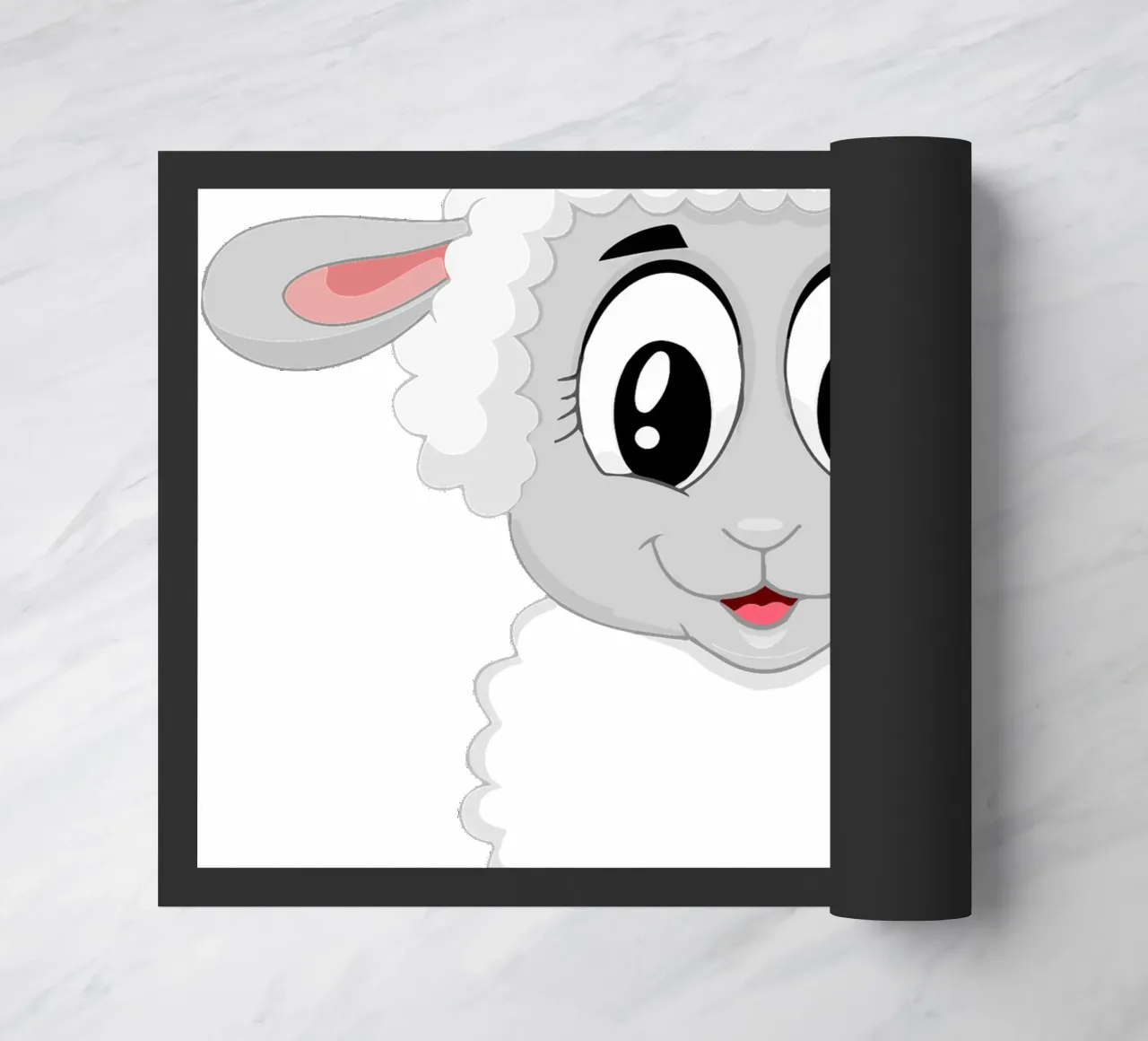 schaf deurmat van Alina