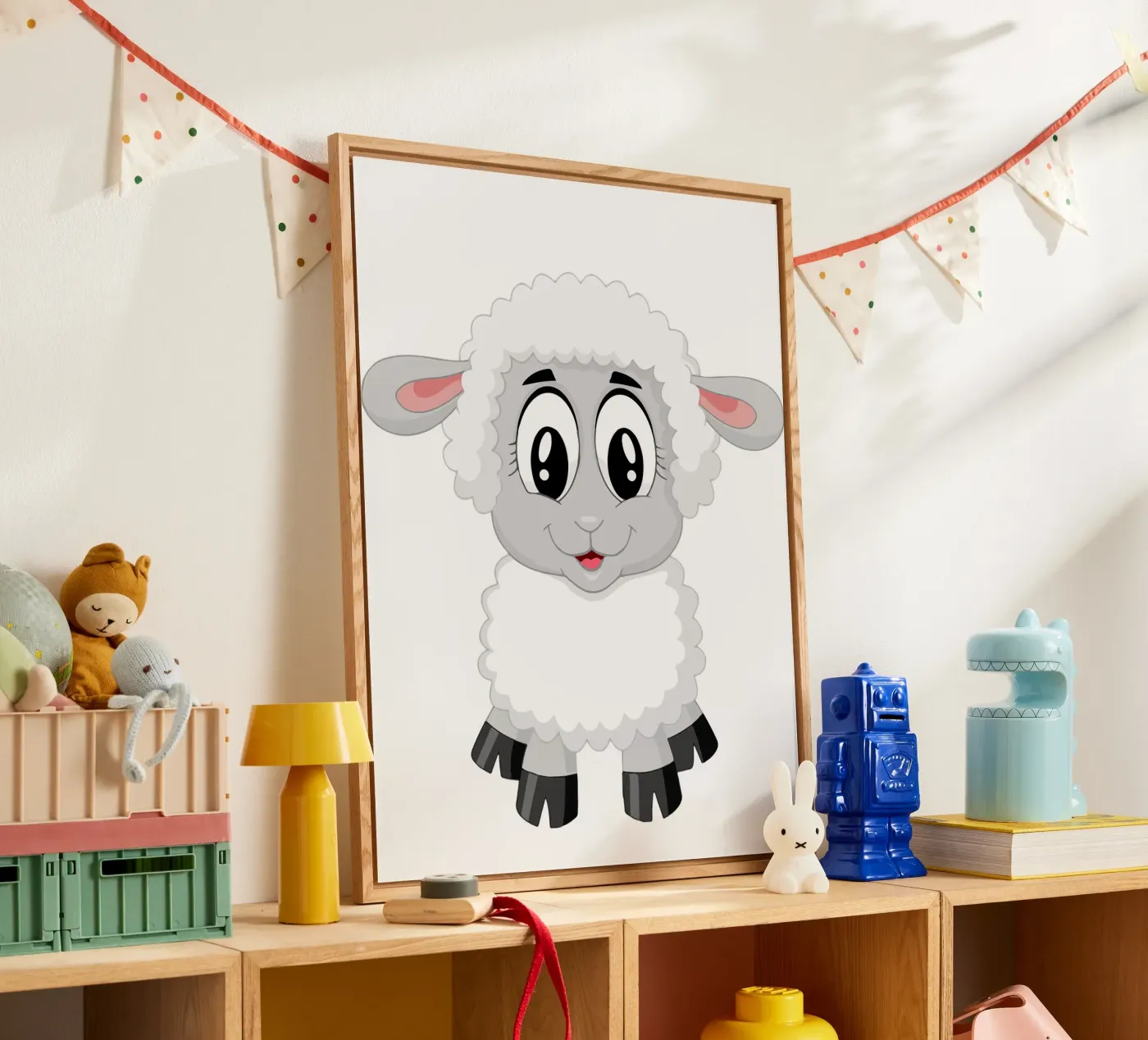 schaf Acryl-Glas von Alina