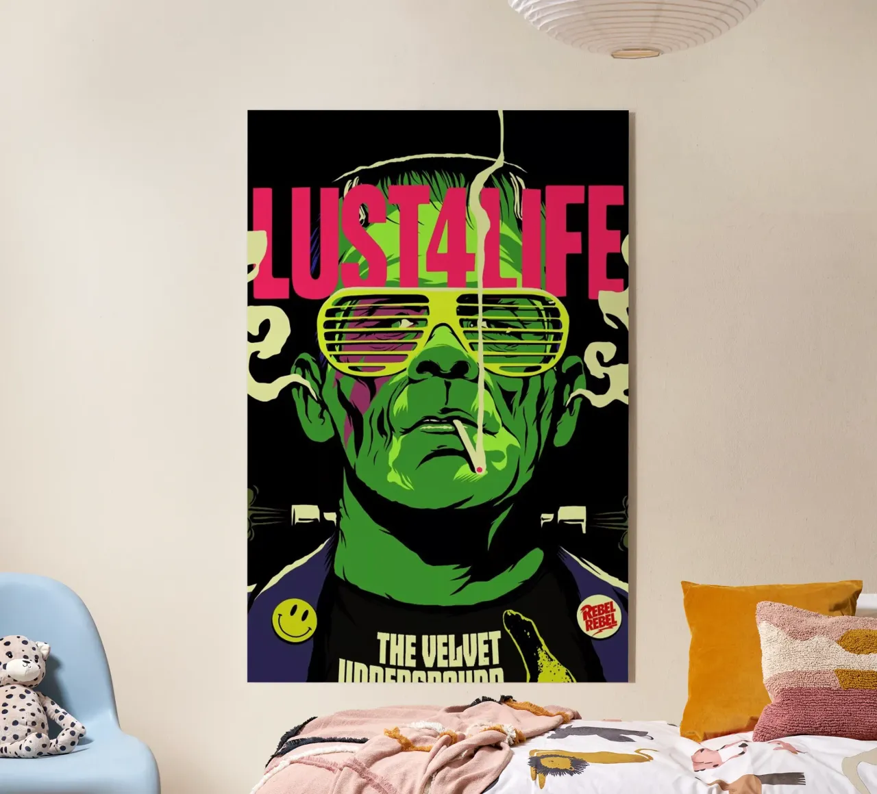 Lust4Life plexiglass da Butcher Billy