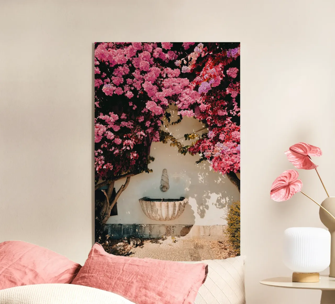 Mediterranean Scene acrylic glass by Les Meravelles