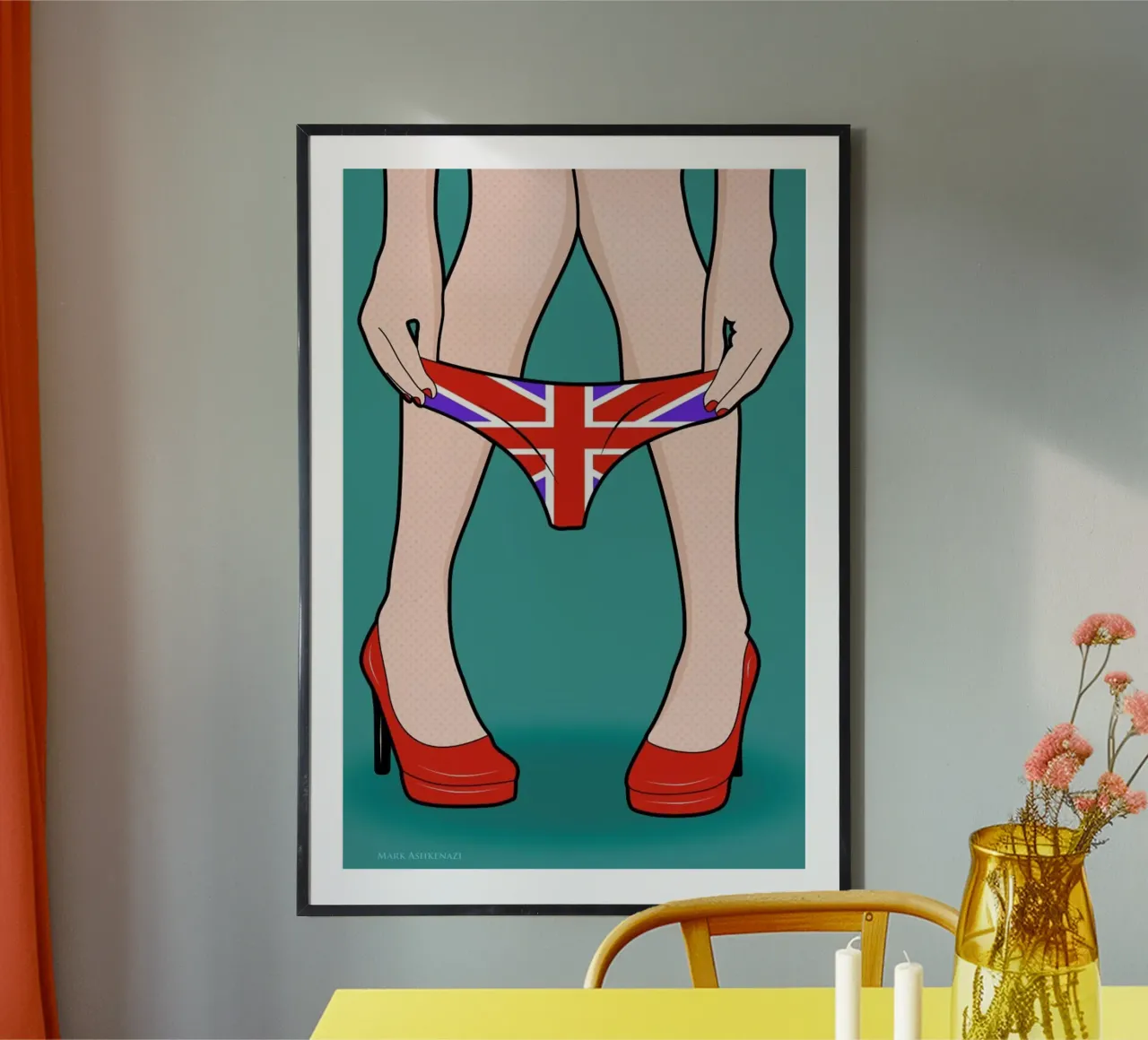 Panty Down poster da Mark Ashkenazi