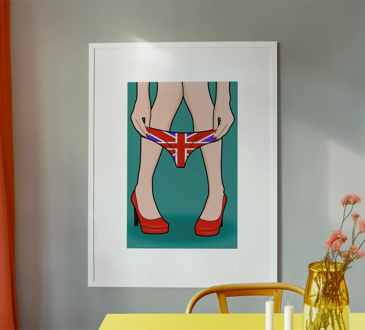 Panty Down poster da Mark Ashkenazi