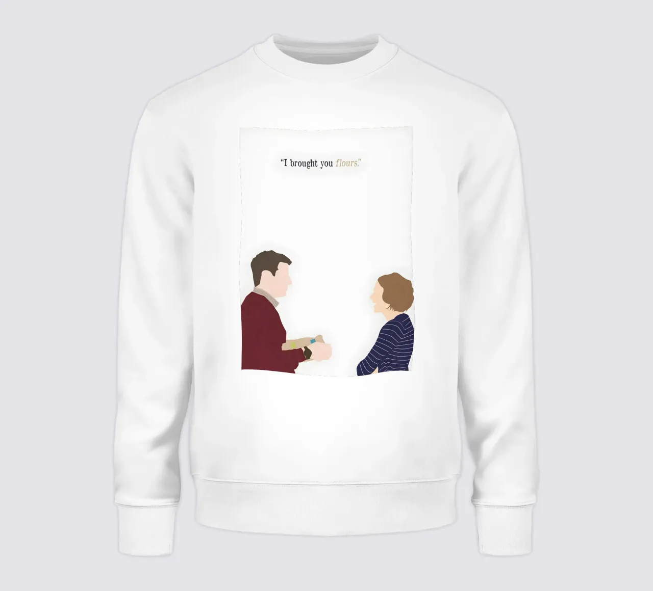 Stranger than fiction movie quote felpa da TheArtstudio