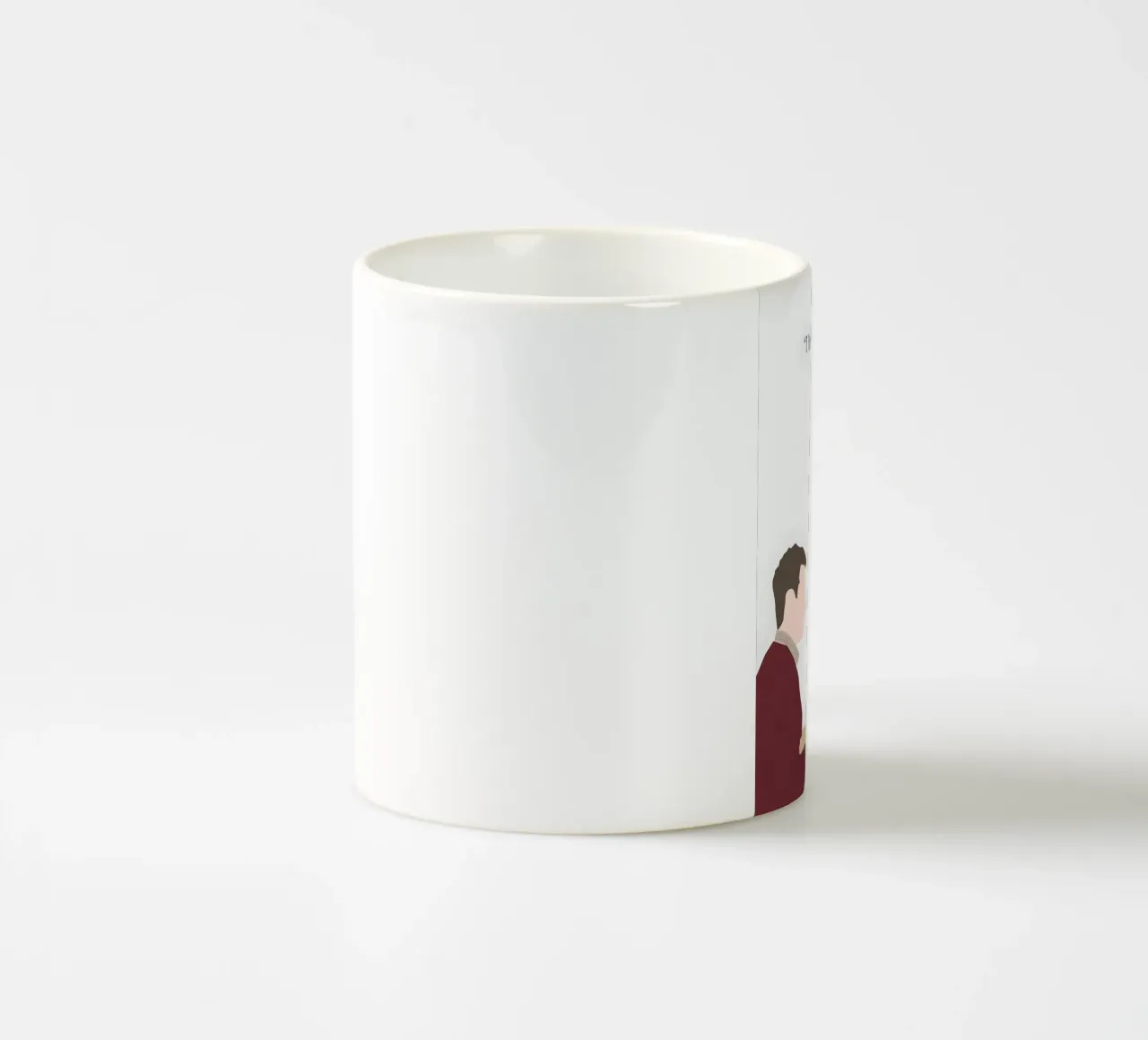 Stranger than fiction movie quote tazza in ceramica da TheArtstudio