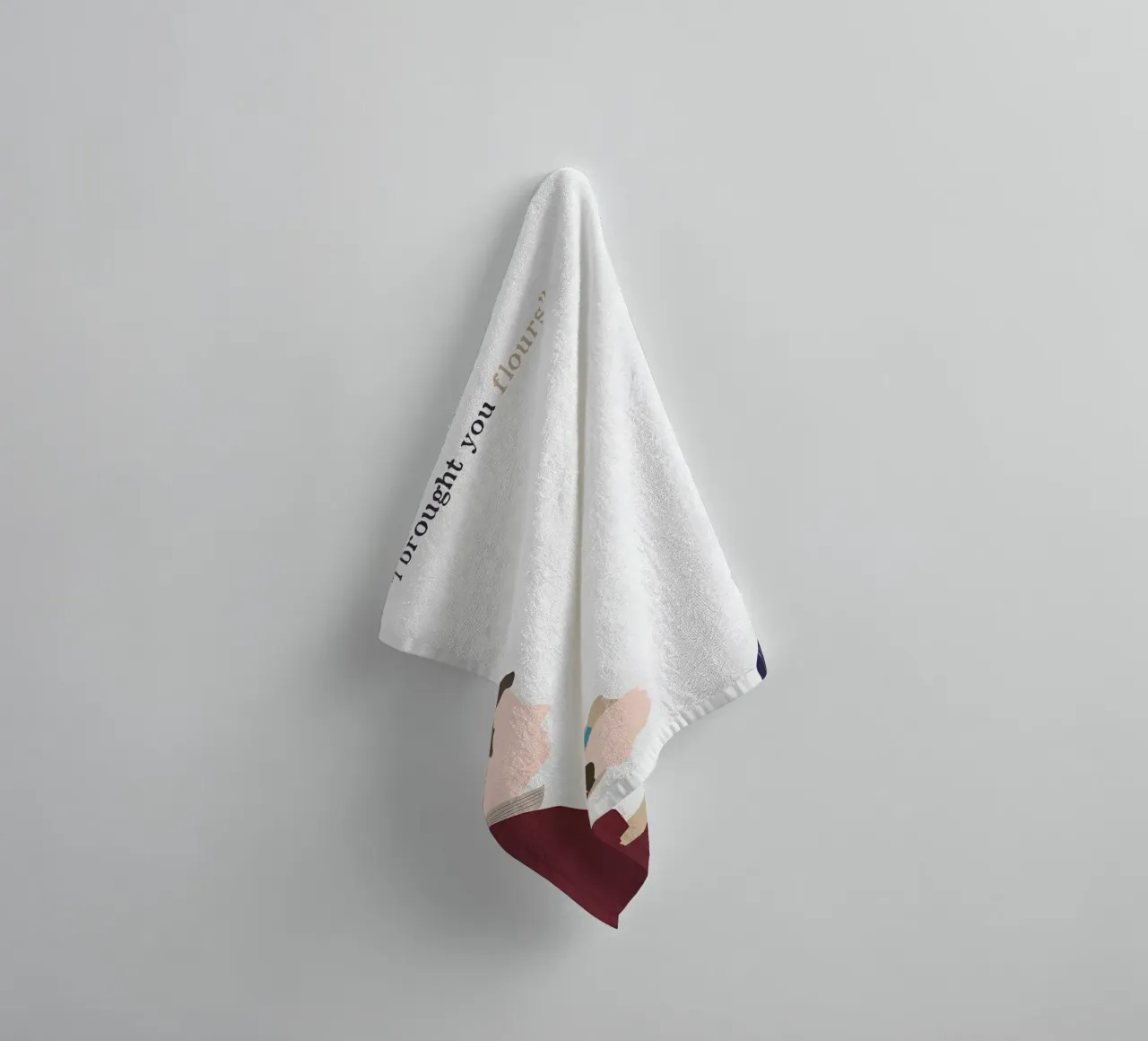 Stranger than fiction movie quote towel by TheArtstudio