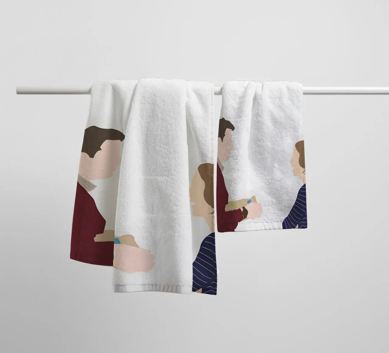 Stranger than fiction movie quote towel by TheArtstudio