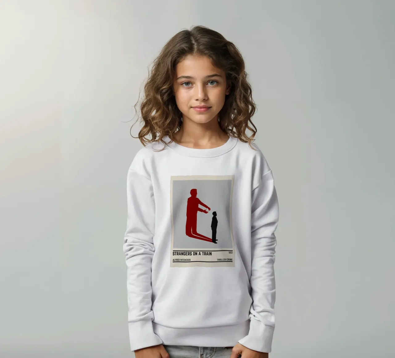 Strangers on a Train felpa bambino da TheArtstudio