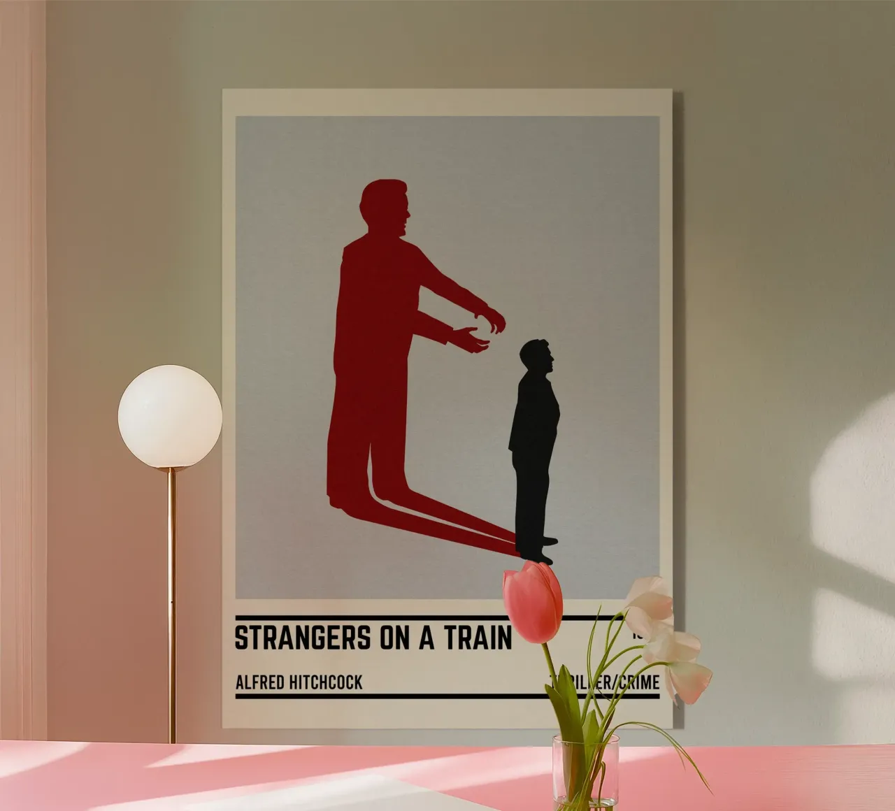 Strangers on a Train plexiglass da TheArtstudio