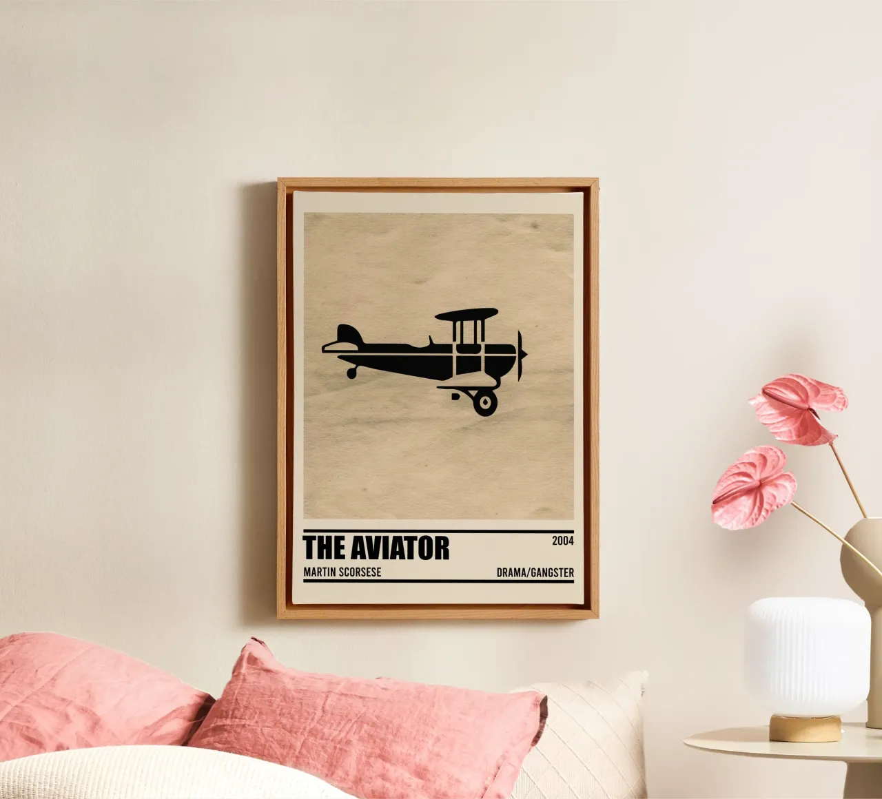 The Aviator tela con Cornice a cassetta da TheArtstudio