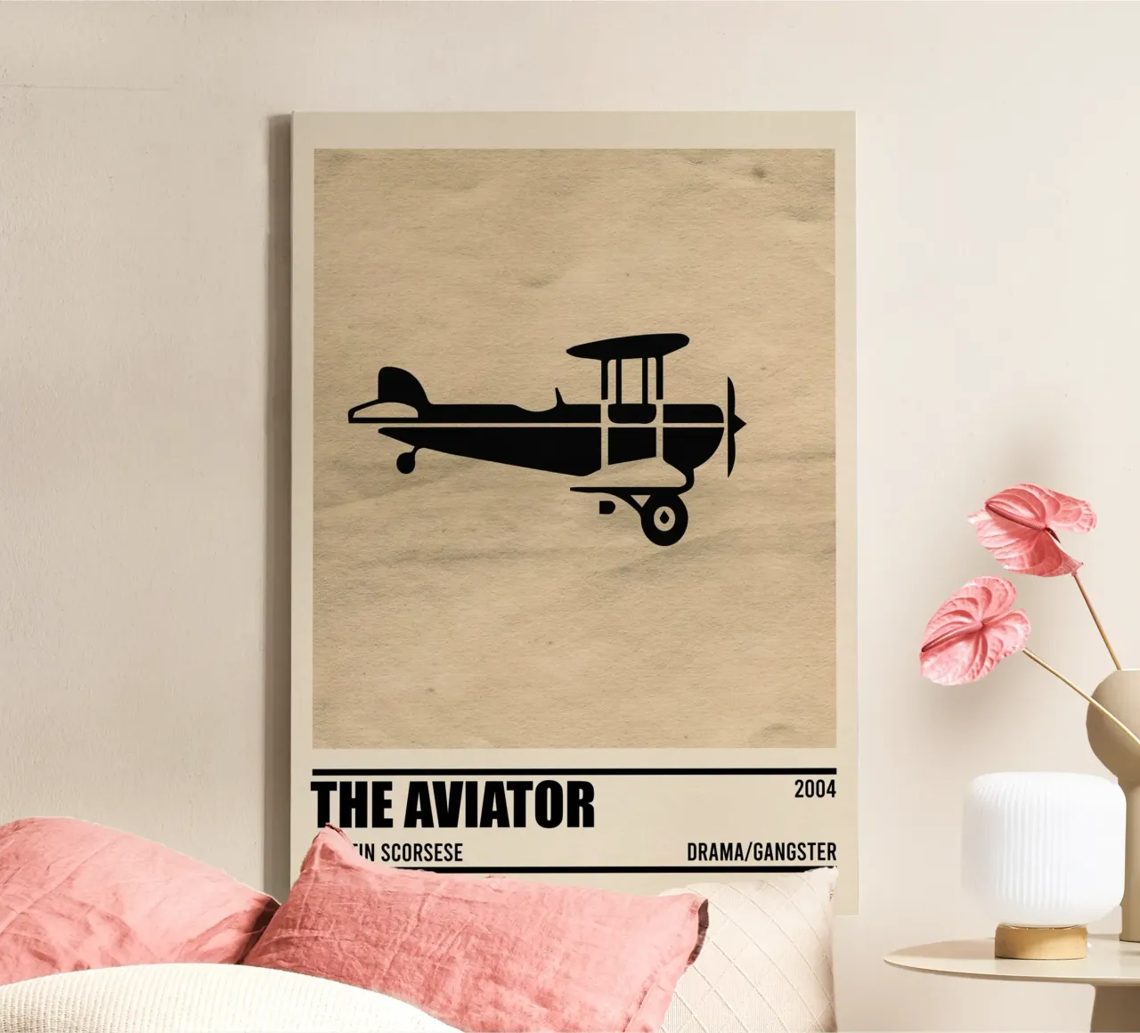 The Aviator tela con Cornice a cassetta da TheArtstudio