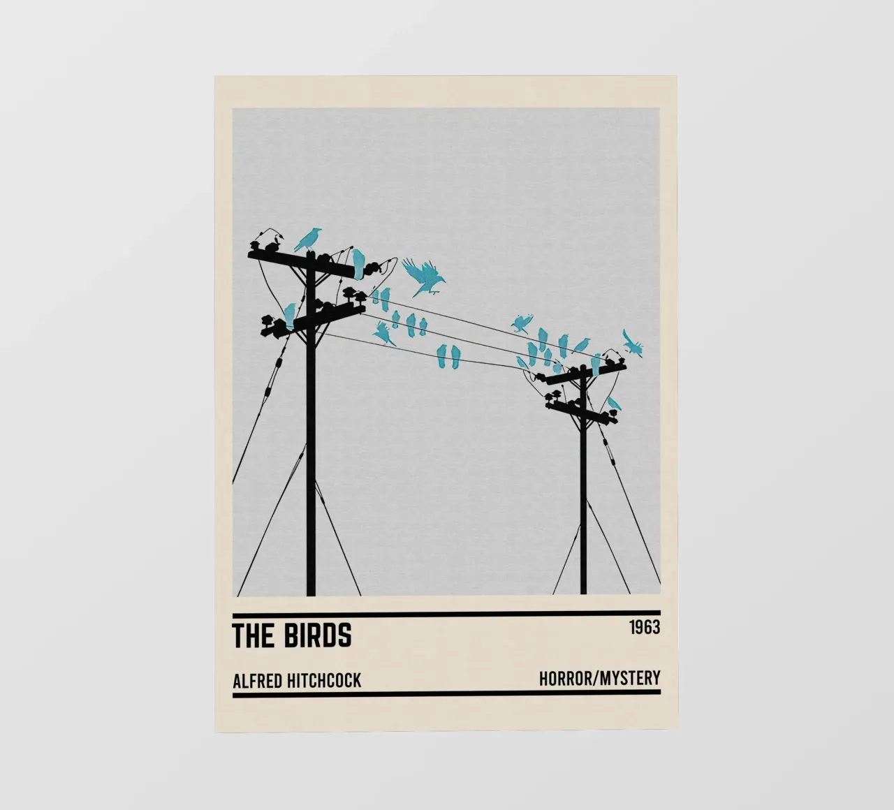 The Birds telo in pvc da TheArtstudio