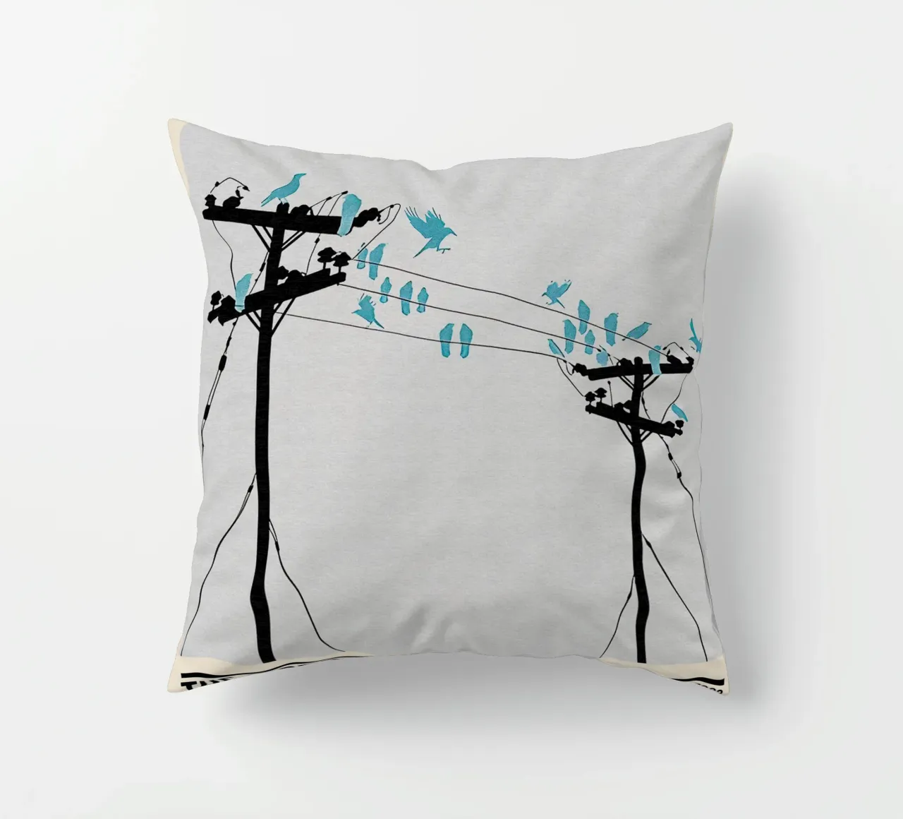 The Birds cuscino da TheArtstudio