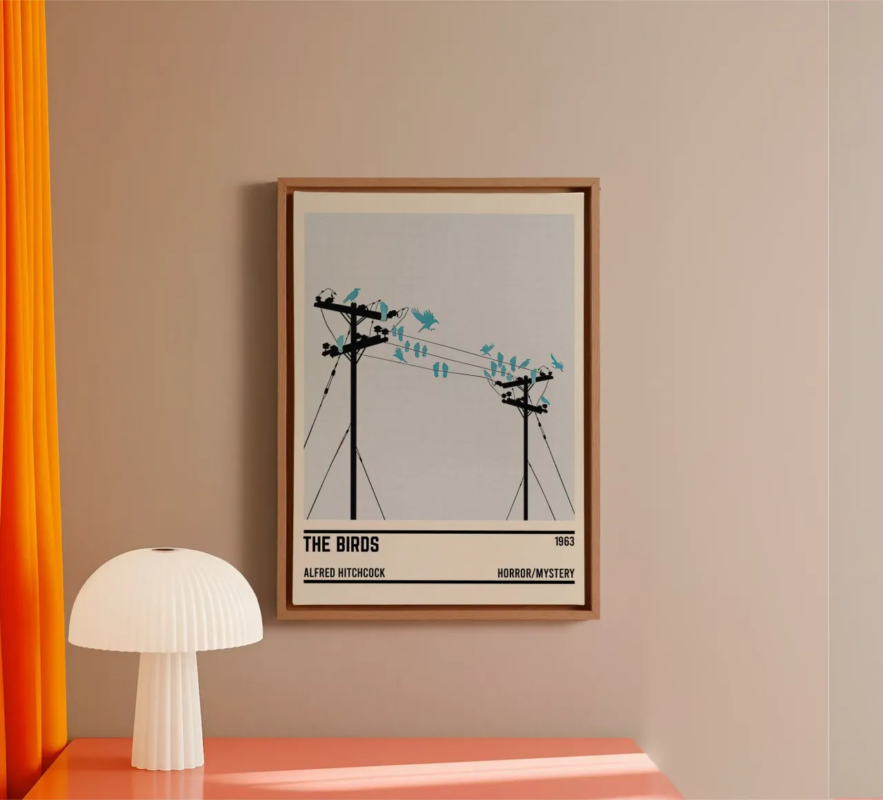 The Birds tela con Cornice a cassetta da TheArtstudio