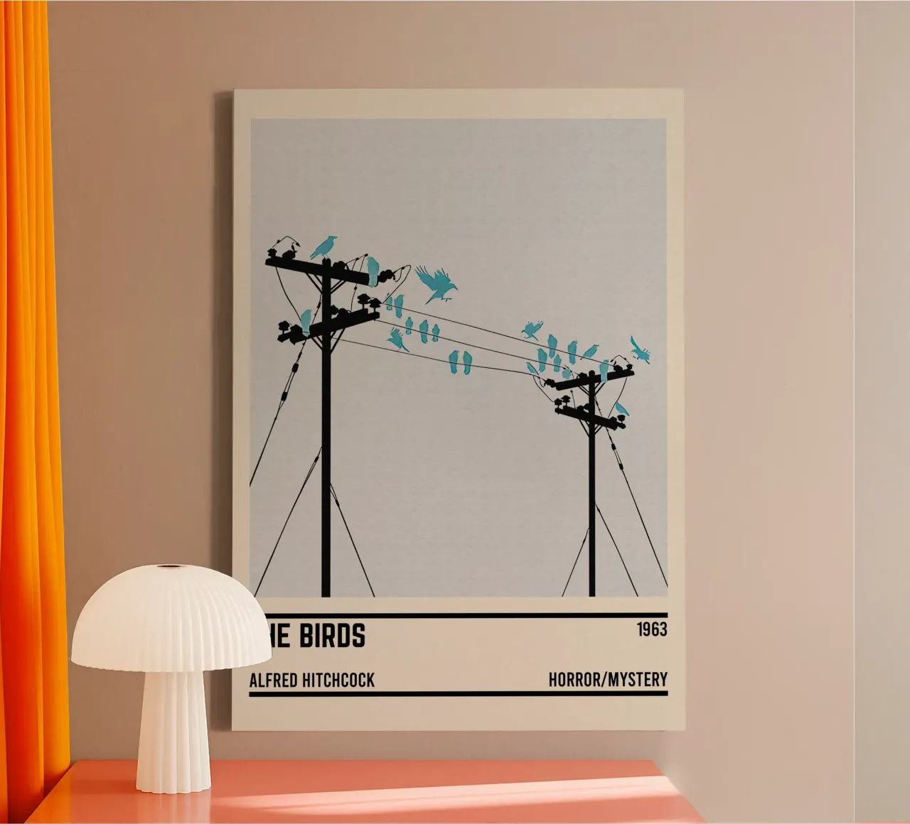 The Birds tela con Cornice a cassetta da TheArtstudio