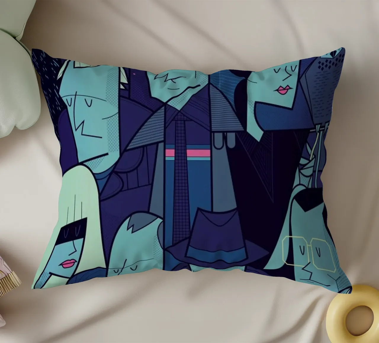 Like tears in the rain cuscino da Ale Giorgini