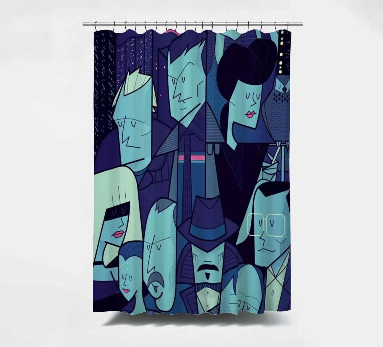Like tears in the rain tenda da doccia da Ale Giorgini