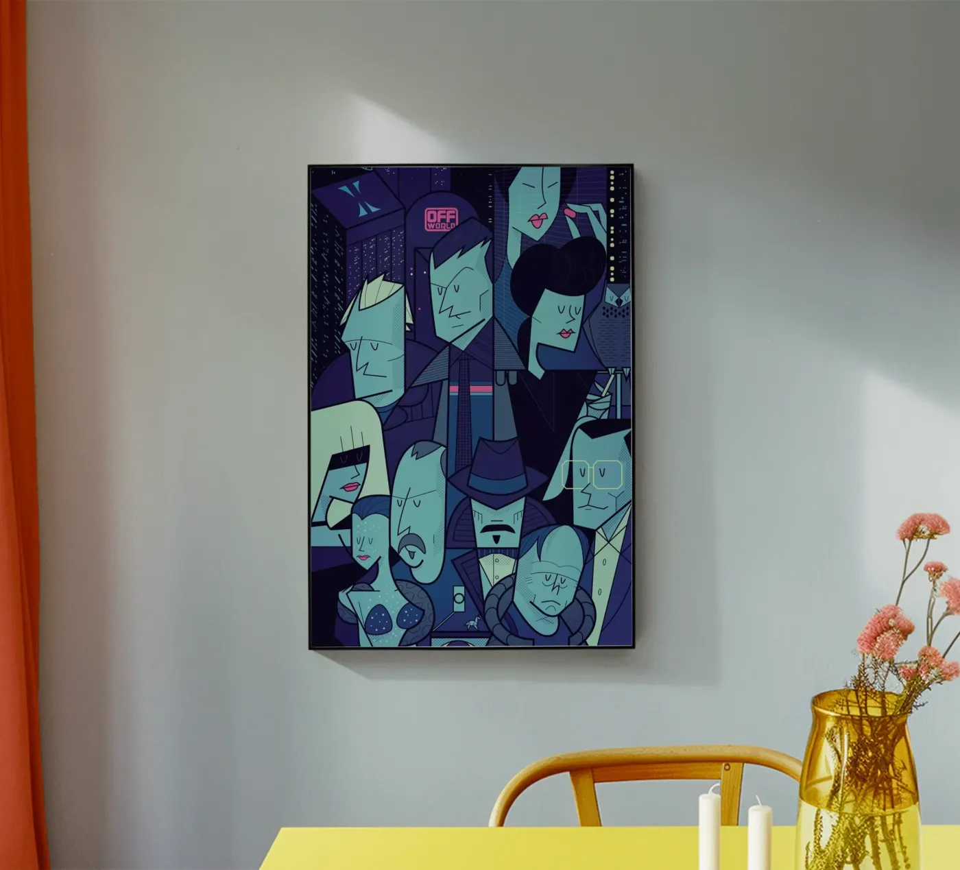 Like tears in the rain plexiglass da Ale Giorgini