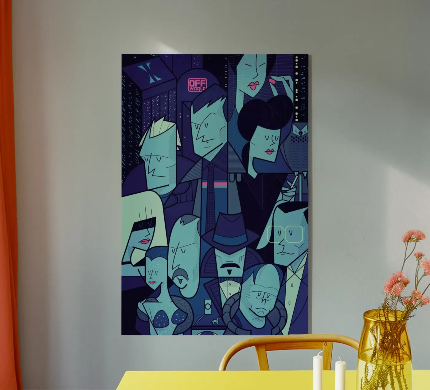 Like tears in the rain plexiglass da Ale Giorgini