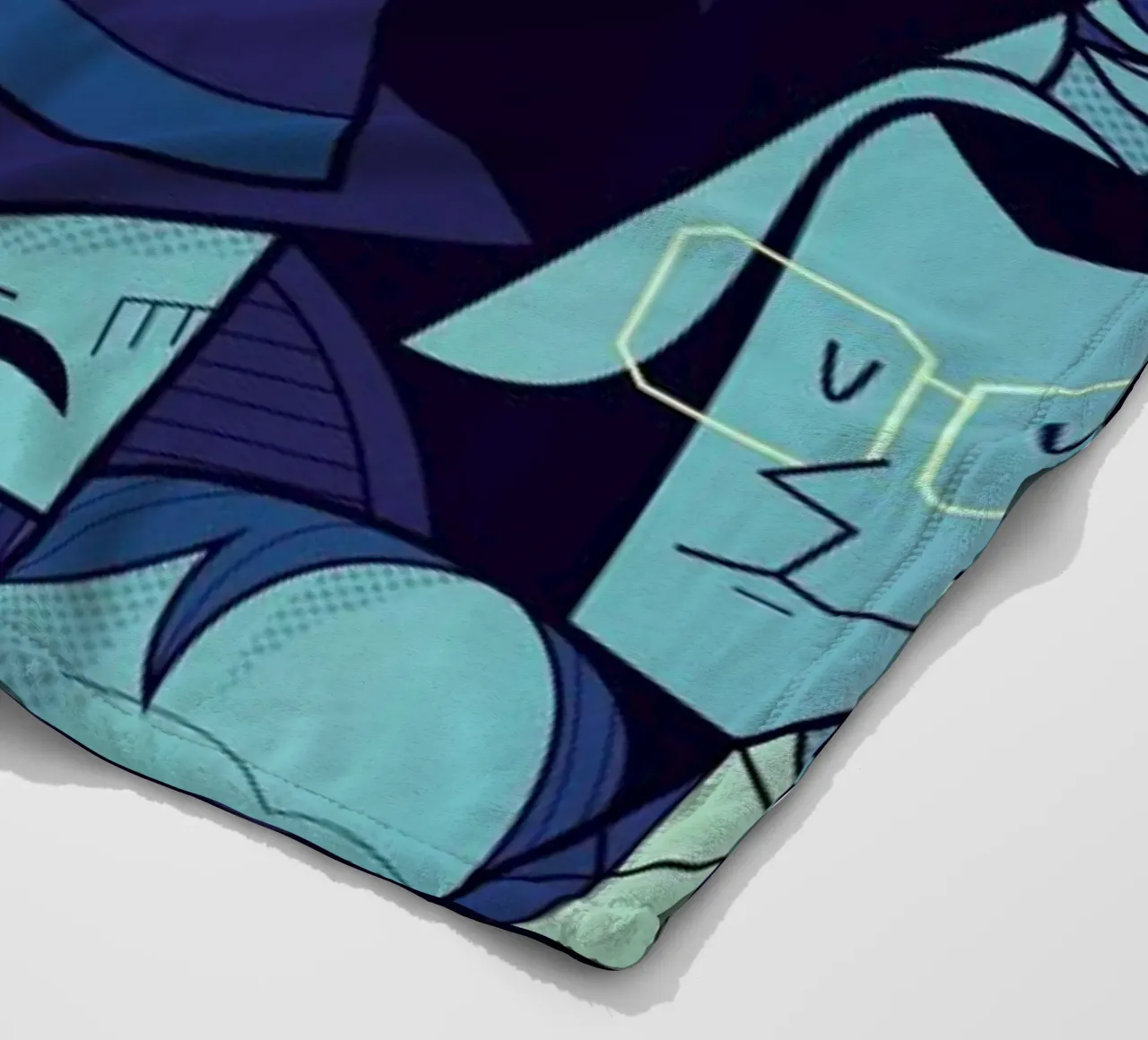 Like tears in the rain coperta in pile da Ale Giorgini