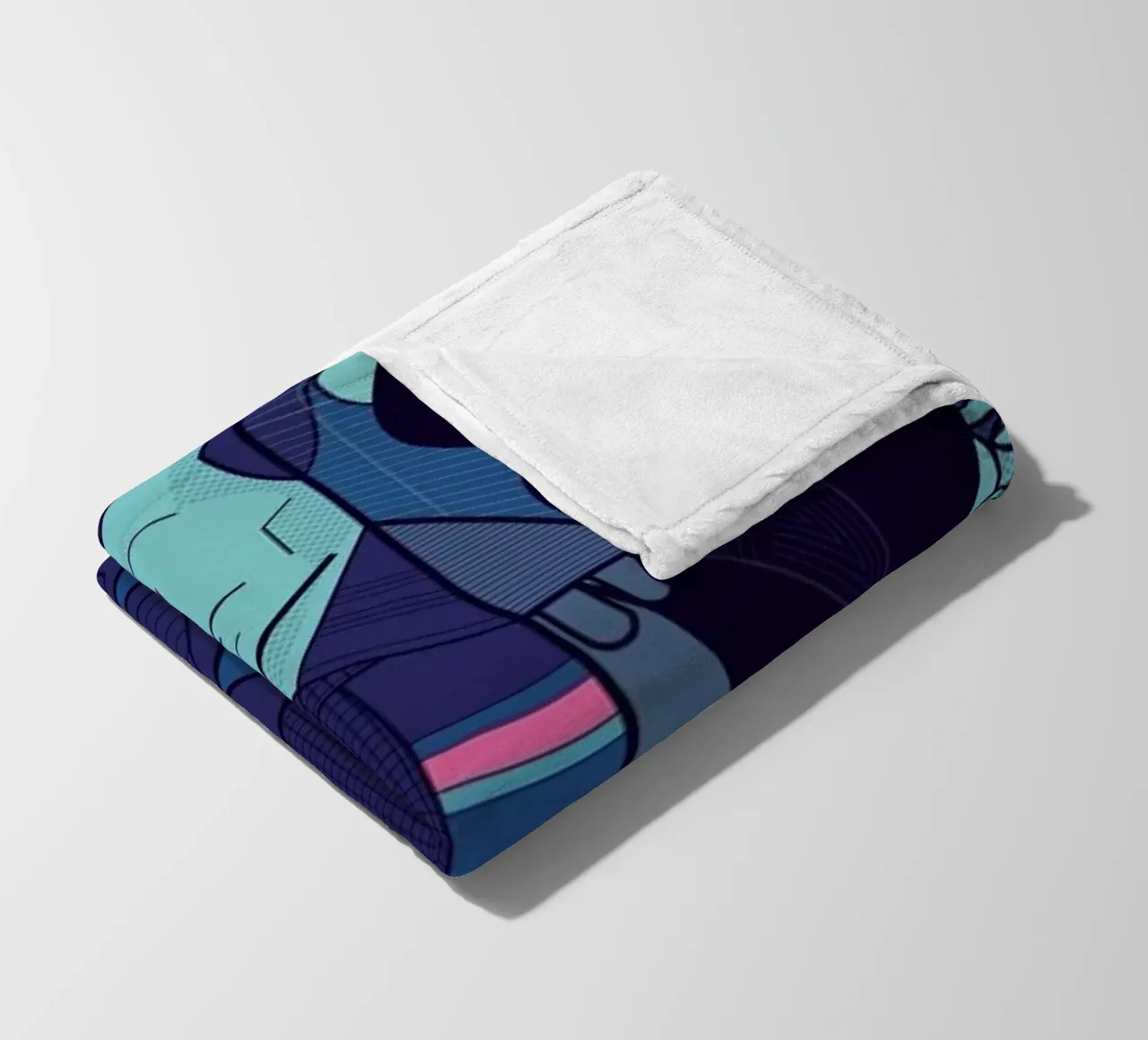 Like tears in the rain coperta in pile da Ale Giorgini