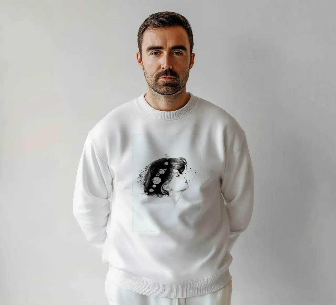 Cosmic Matter sudadera de Alejandra Sáenz