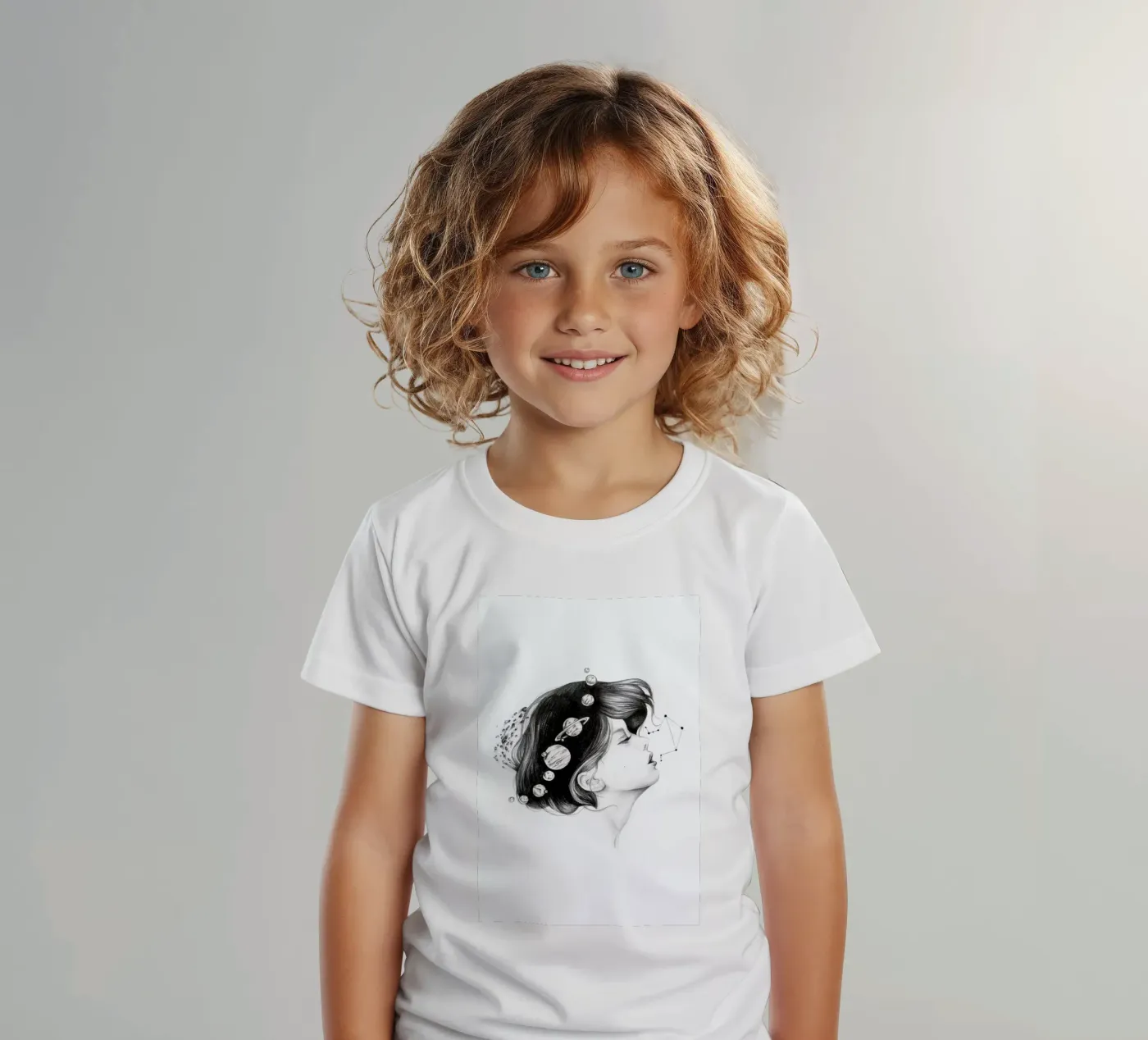 Cosmic Matter t-shirt bambini da Alejandra Sáenz