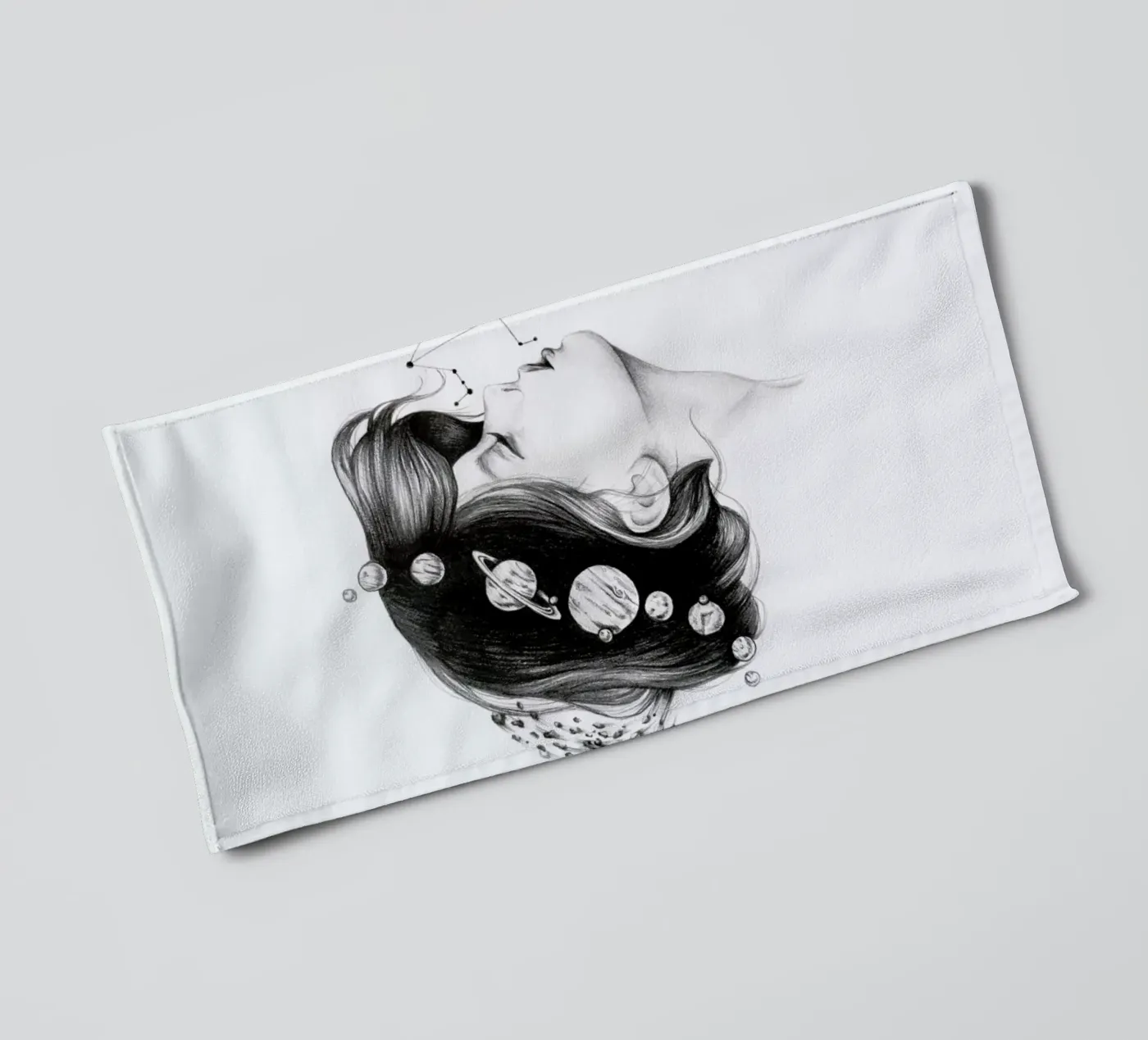 Cosmic Matter badhanddoek van Alejandra Sáenz