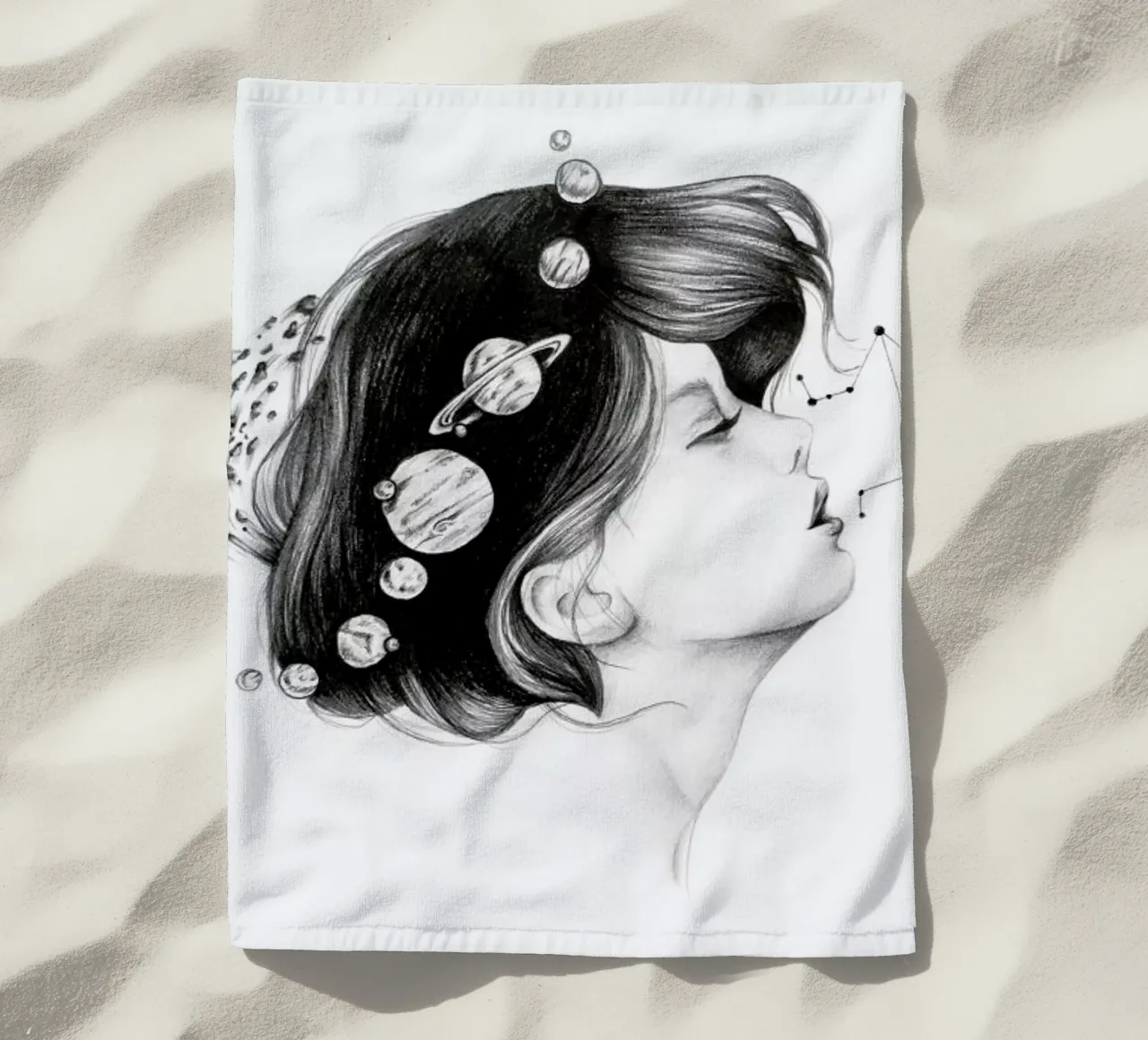 Cosmic Matter telo mare da Alejandra Sáenz