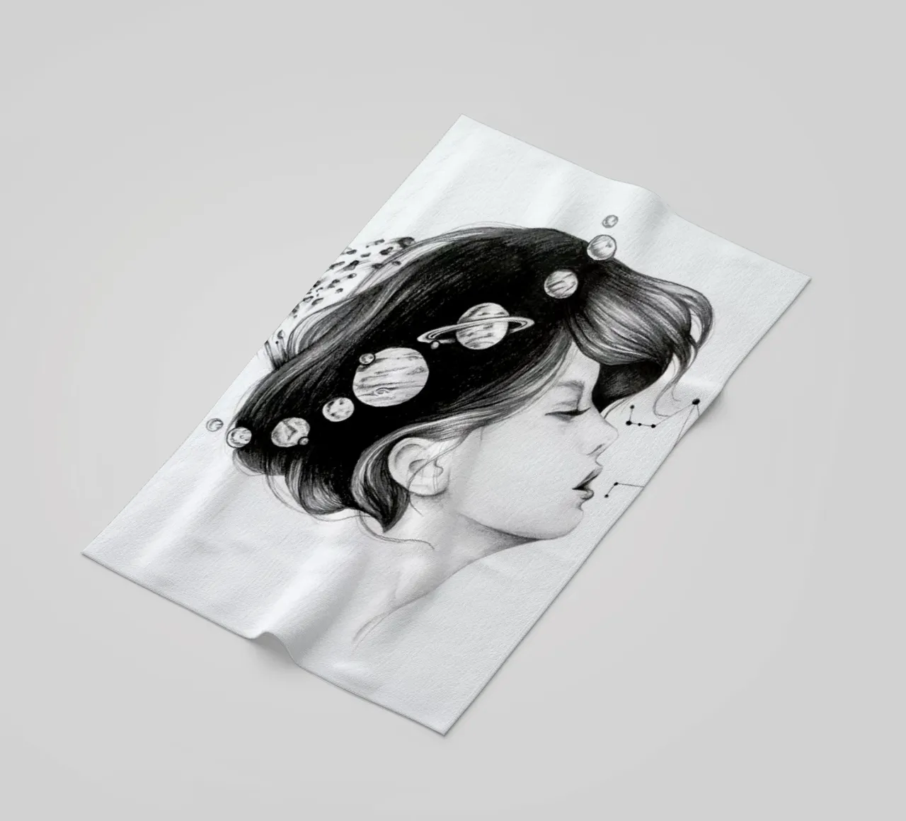 Cosmic Matter telo mare da Alejandra Sáenz