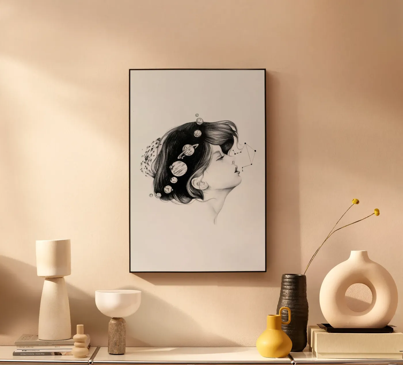 Cosmic Matter forex plate by Alejandra Sáenz
