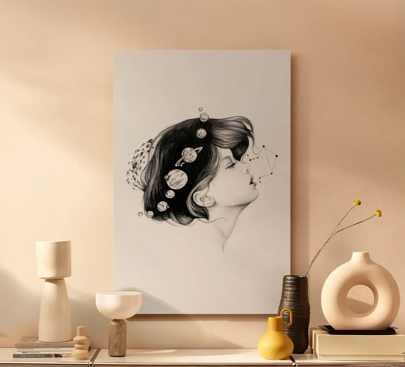 Cosmic Matter forex plate by Alejandra Sáenz