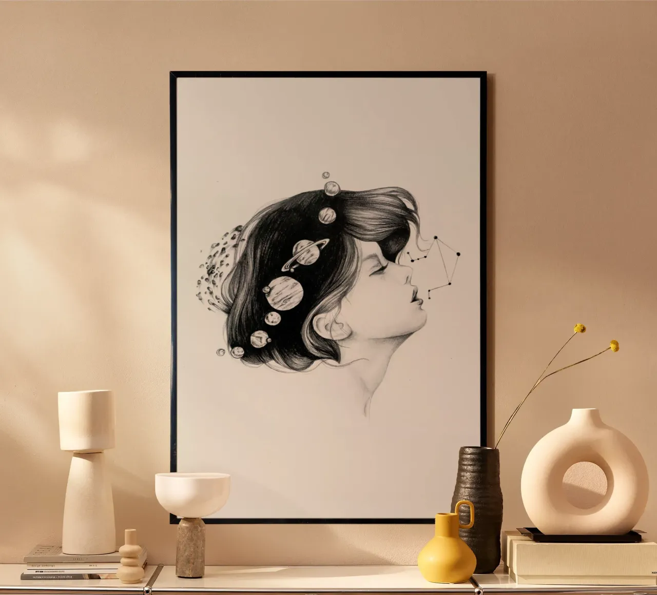 Cosmic Matter Poster von Alejandra Sáenz