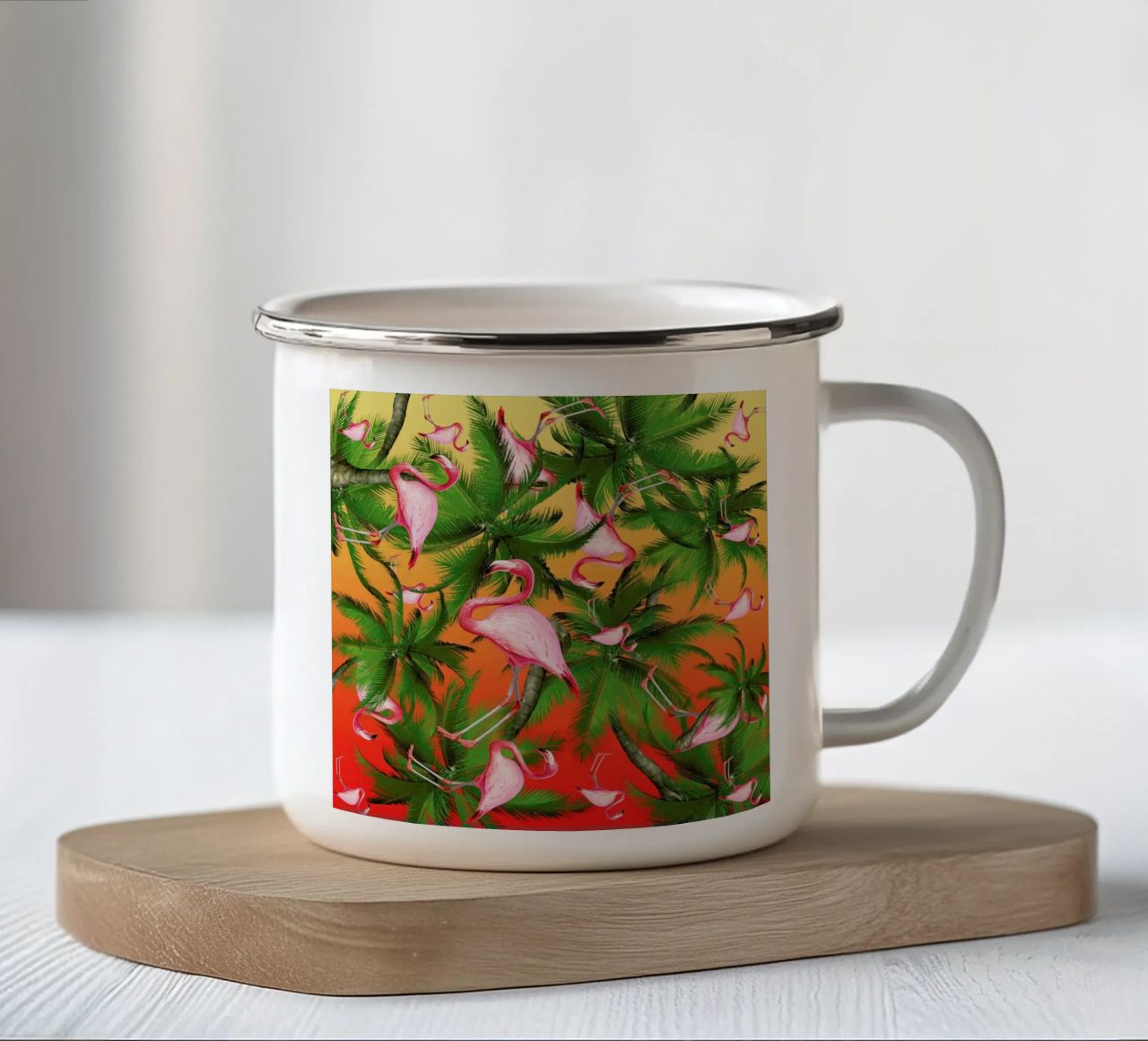 Summertime 2 tazza in smalto da Mark Ashkenazi