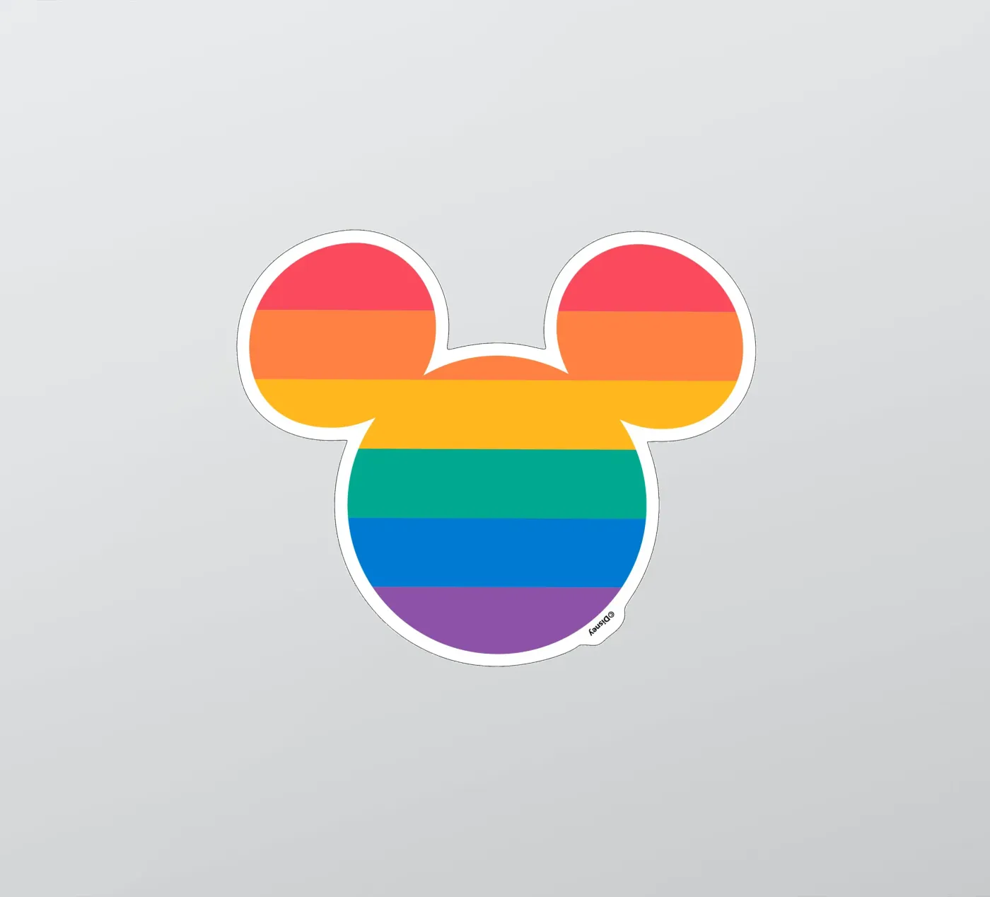 Pride Mickey adesivo da Mickey Mouse - Sticker Shop