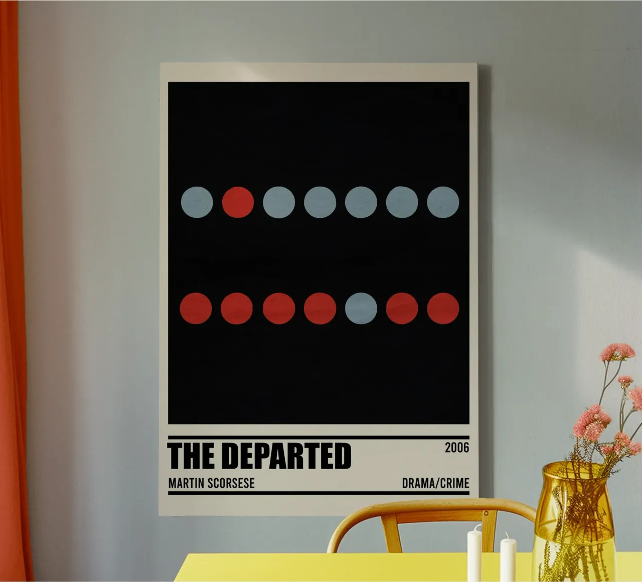 the departed tela con Cornice a cassetta da TheArtstudio