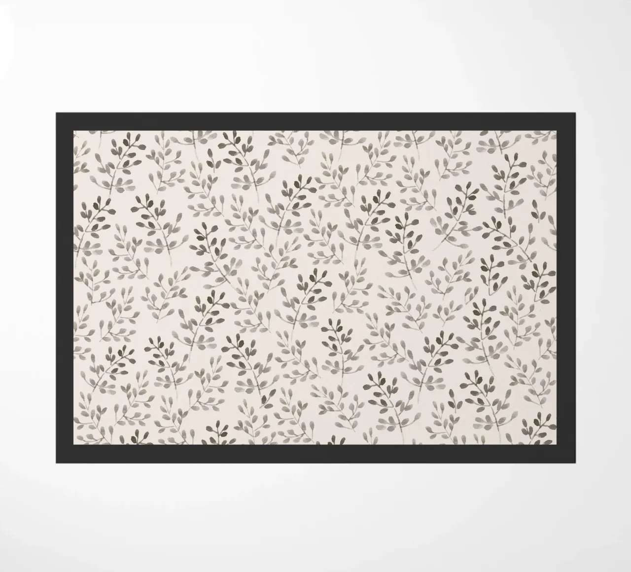 Tiny Watercolor Leaves Beige zerbino da anisillustration