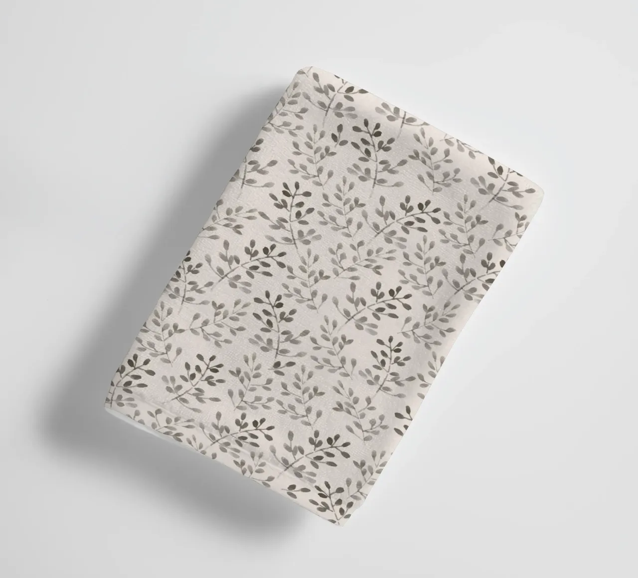 Tiny Watercolor Leaves Beige asciugamano da bagno da anisillustration
