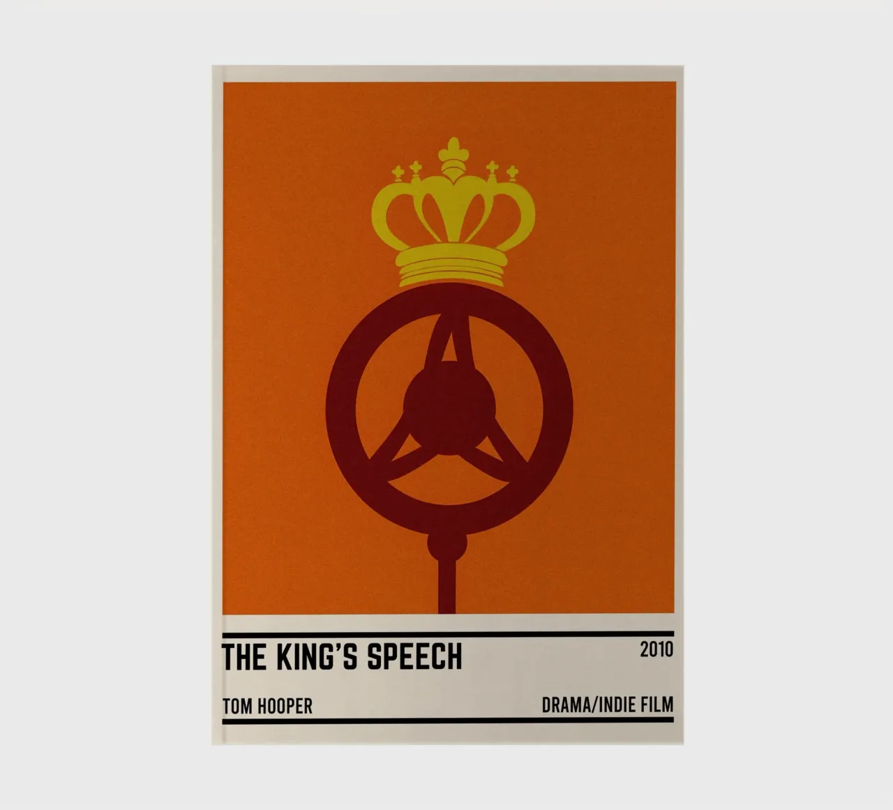 The King's Speech notebook by TheArtstudio