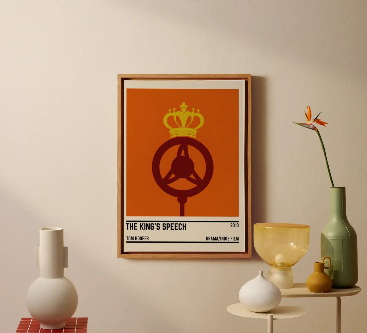 The King's Speech tela con Cornice a cassetta da TheArtstudio
