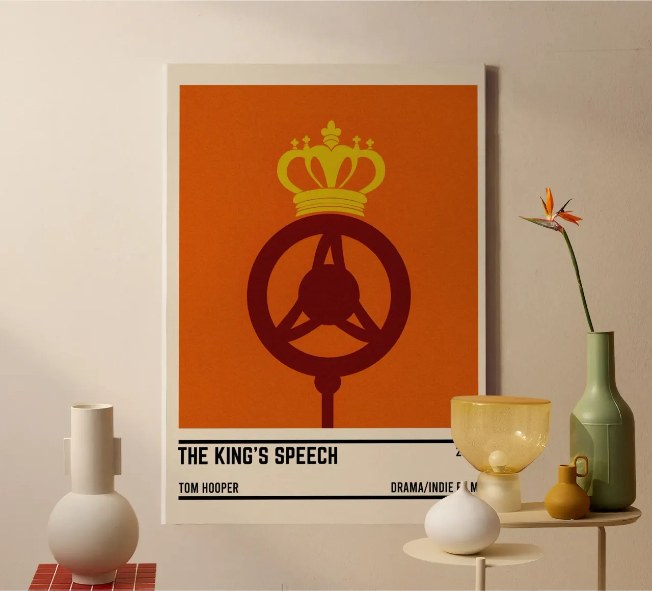 The King's Speech tela con Cornice a cassetta da TheArtstudio