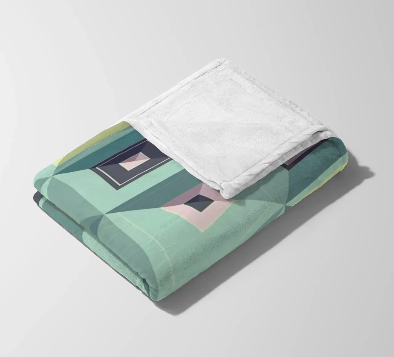 Lostin Squares III coperta in pile da Metron