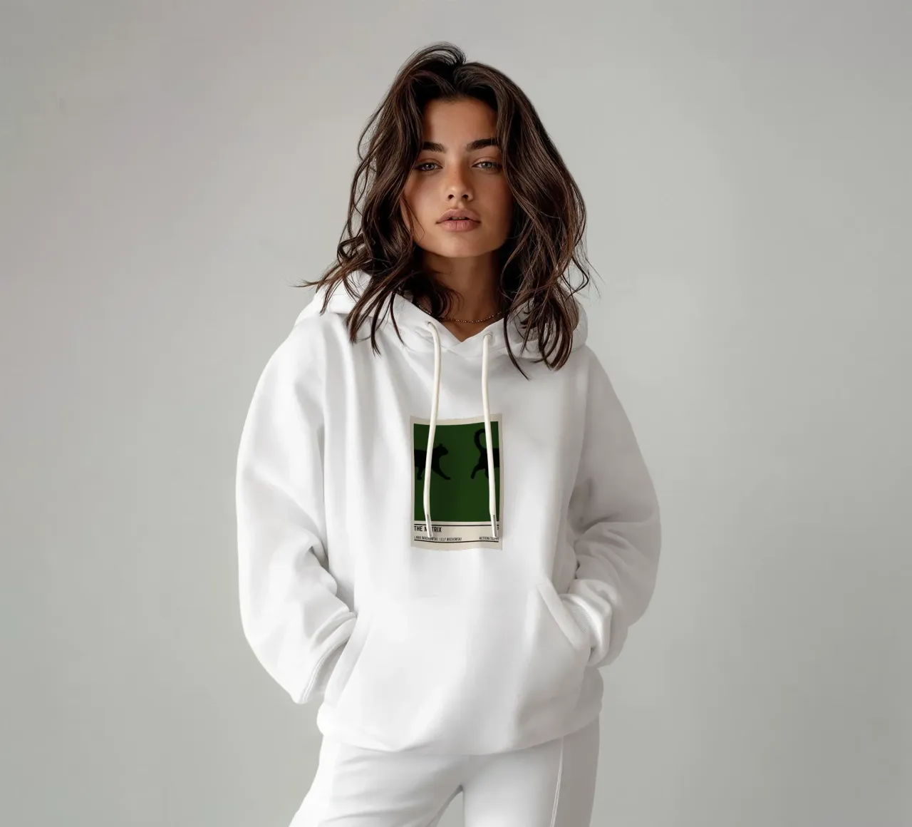 The Matrix felpa con cappuccio da TheArtstudio