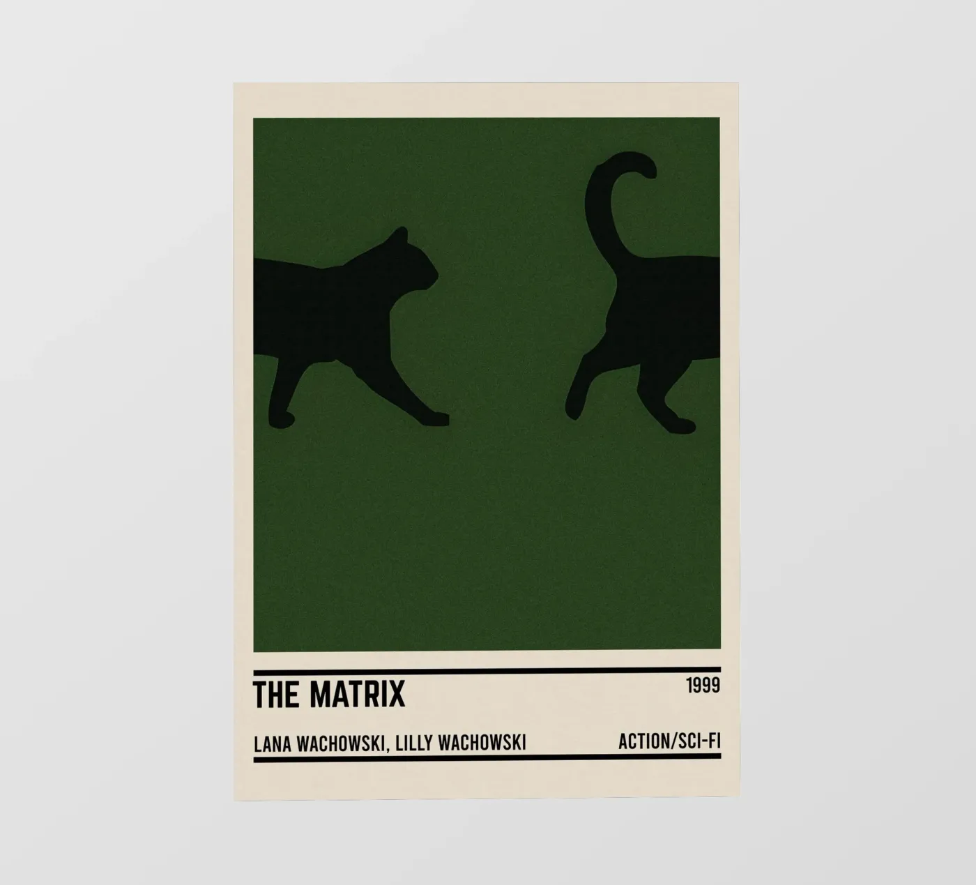 The Matrix backlit folie van TheArtstudio