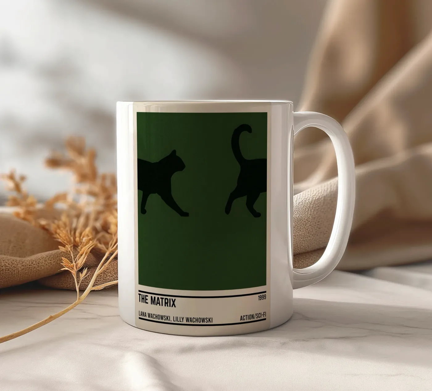 The Matrix ceramic mug by TheArtstudio