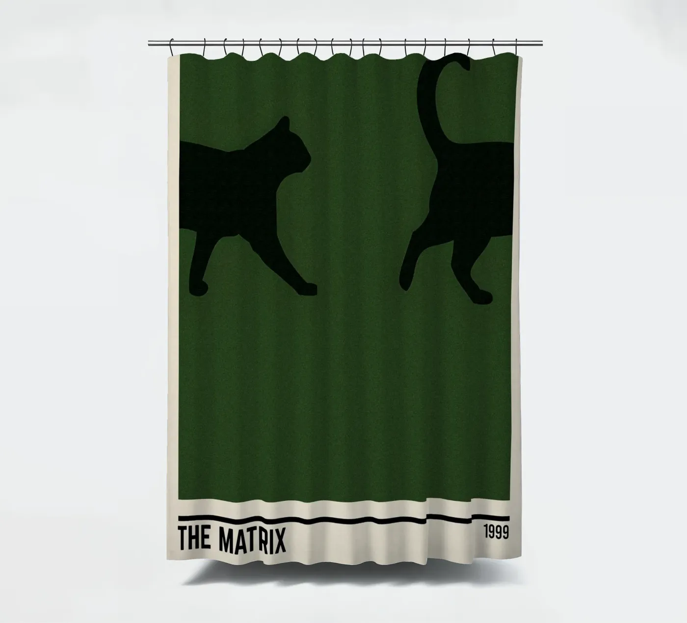 The Matrix Duschvorhang von TheArtstudio