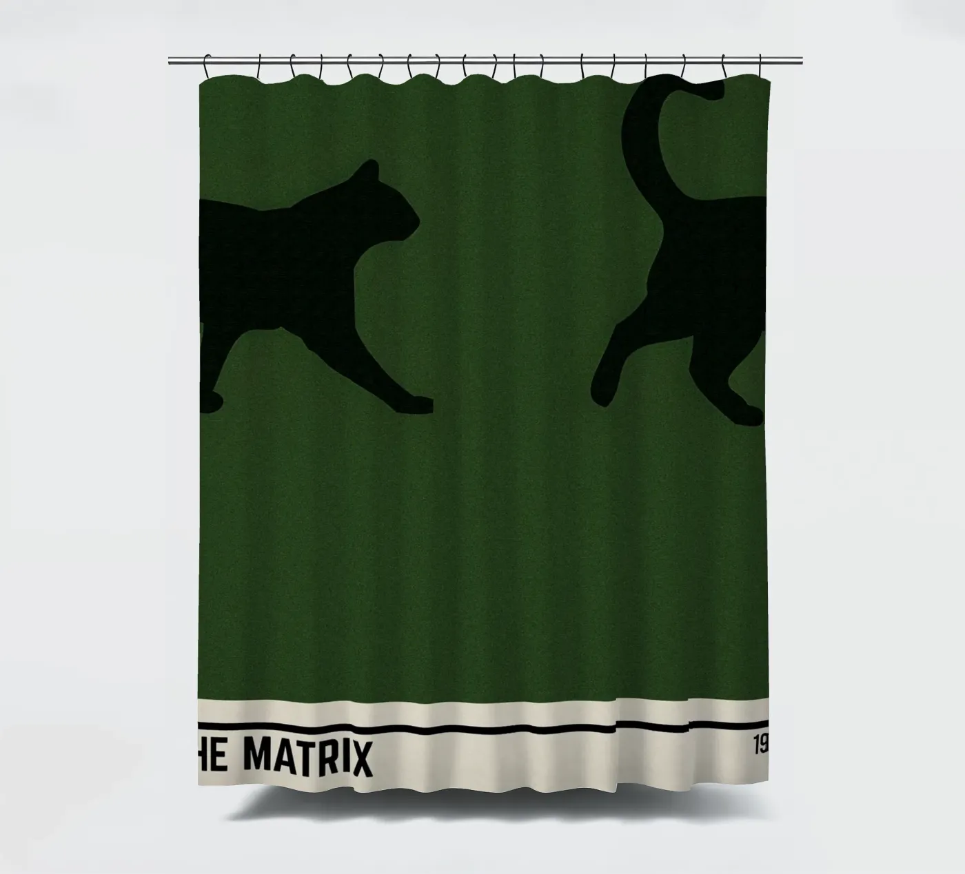The Matrix Duschvorhang von TheArtstudio