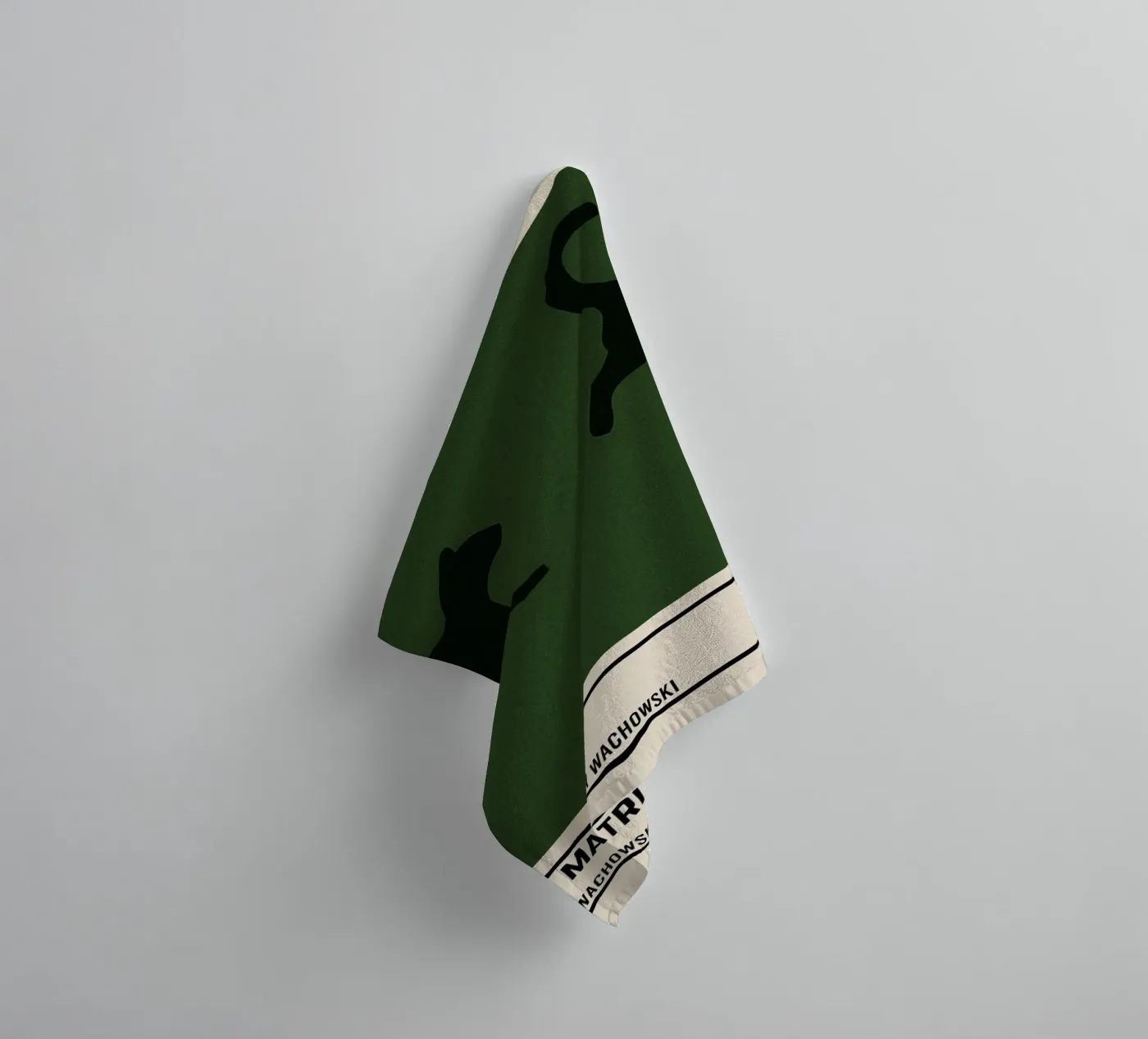 The Matrix badhanddoek van TheArtstudio