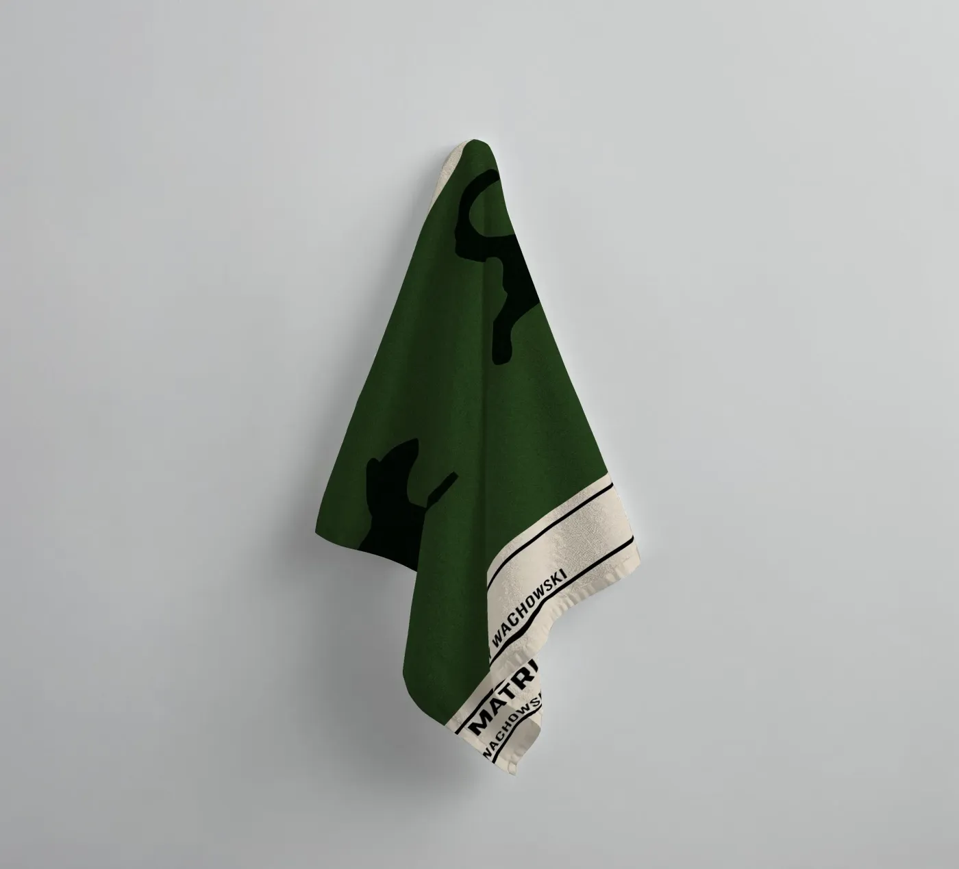 The Matrix towel by TheArtstudio